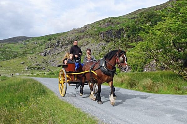 Jaunting Car in the Gap of Dunloe